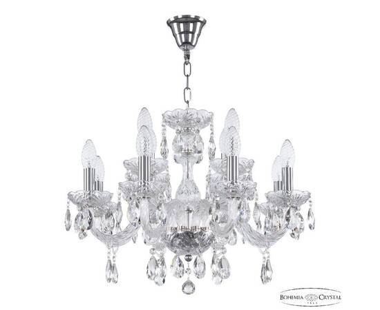 Подвесная люстра Bohemia Ivele Crystal 117/8+4/195 Ni