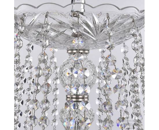 Подвесная люстра Bohemia Ivele Crystal 1402/16/400 Ni, изображение 3