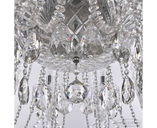 Подвесная люстра Bohemia Ivele Crystal 1402/16/400 Ni, изображение 4