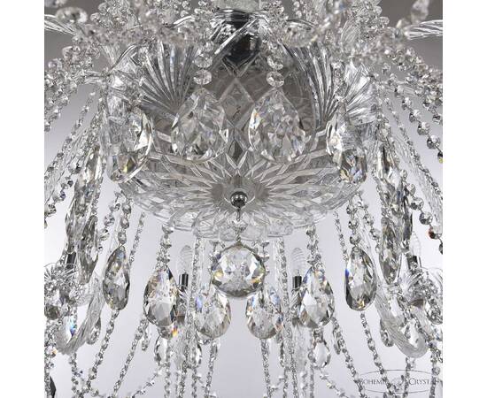 Подвесная люстра Bohemia Ivele Crystal 1402/16/400 Ni, изображение 5