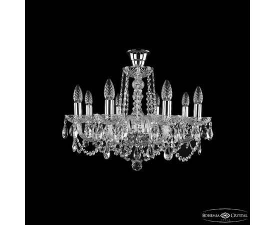 Подвесная люстра Bohemia Ivele Crystal 1402/8/195 Ni Tube