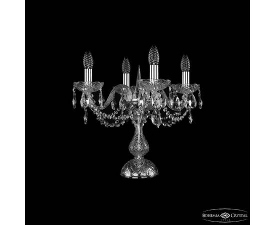 Настольная лампа Bohemia Ivele Crystal 1402L/4/141-39 Ni