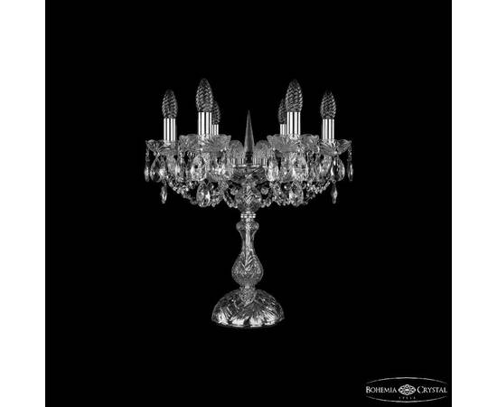 Настольная лампа Bohemia Ivele Crystal 1402L/6/141-47 Ni