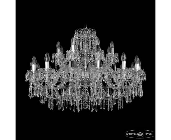 Подвесная люстра Bohemia Ivele Crystal 1403/16+8/360 Ni
