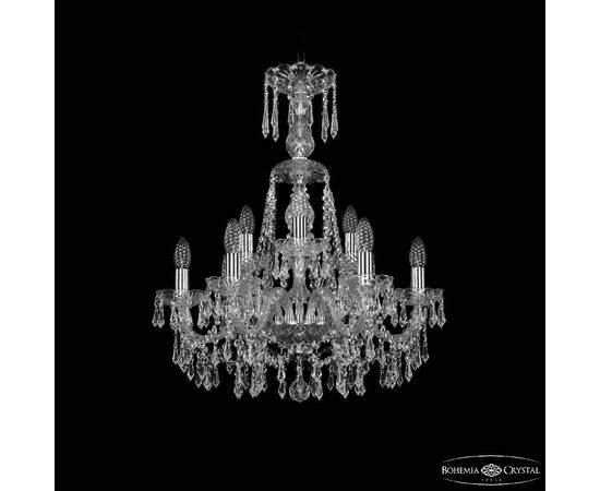 Подвесная люстра Bohemia Ivele Crystal 1403/6+3/195/XL-65 Ni