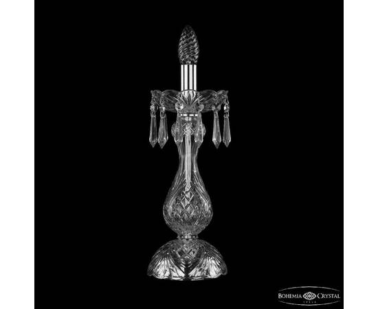 Настольная лампа Bohemia Ivele Crystal 1403L/1-35 Ni