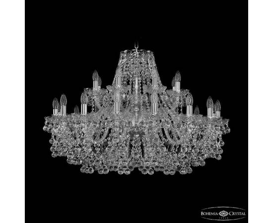 Подвесная люстра Bohemia Ivele Crystal 1409/16+8/360 Ni