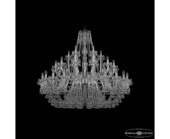 Подвесная люстра Bohemia Ivele Crystal 1409/24+12+6/530 Ni