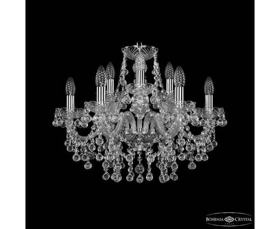 Подвесная люстра Bohemia Ivele Crystal 1409/6+3/195 Ni
