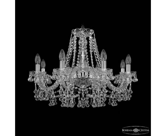 Подвесная люстра Bohemia Ivele Crystal 1409/8/240 Ni