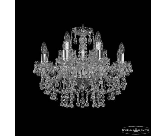 Подвесная люстра Bohemia Ivele Crystal 1409/8+4/195 Ni