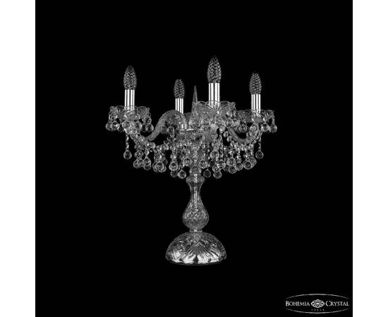 Настольная лампа Bohemia Ivele Crystal 1409L/4/141-47 Ni