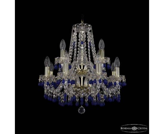 Подвесная люстра Bohemia Ivele Crystal 1410/8+4/160/2d G V3001
