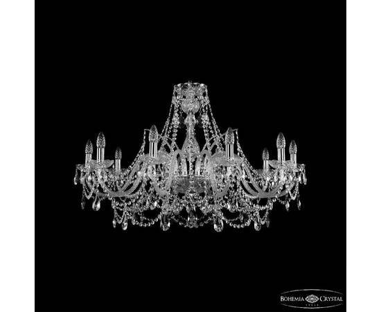 Подвесная люстра Bohemia Ivele Crystal 1411/10/360 Ni