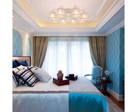 Потолочная люстра Arte Milano 341120/8 WT+SL, изображение 2