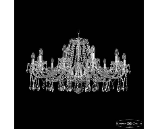 Подвесная люстра Bohemia Ivele Crystal 1413/12/360 Ni