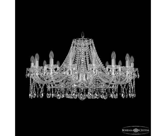 Подвесная люстра Bohemia Ivele Crystal 1413/16/360 Ni