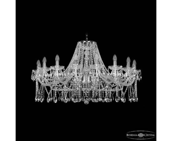 Подвесная люстра Bohemia Ivele Crystal 1413/18/400 Ni