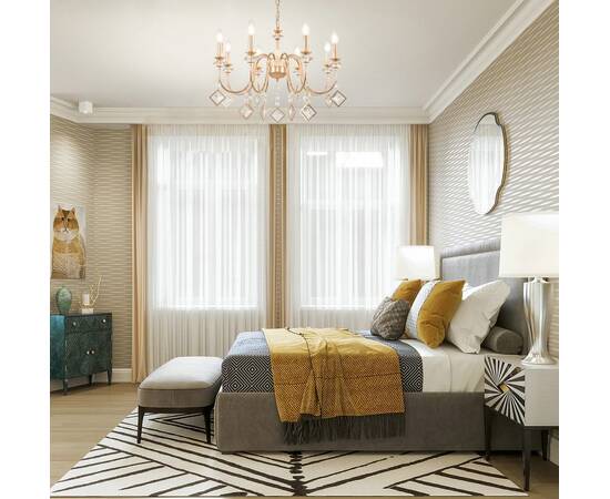 Подвесная люстра Arte Milano 342101/8 FGD, изображение 2