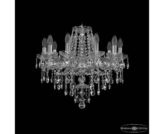 Подвесная люстра Bohemia Ivele Crystal 1415/10/200 Ni