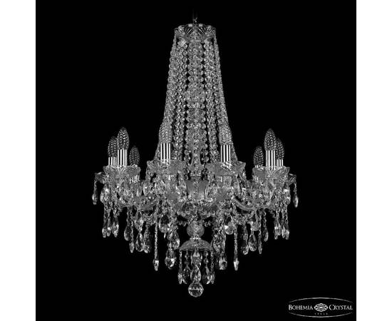 Подвесная люстра Bohemia Ivele Crystal 1415/10/200/h-75 Ni