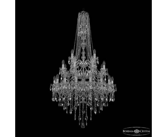 Подвесная люстра Bohemia Ivele Crystal 1415/16+8+4/300/h-155/3d Ni