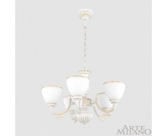 Подвесная люстра Arte Milano 342837/5 WT+G, изображение 4