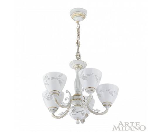Подвесная люстра Arte Milano 343659/5 WT+G
