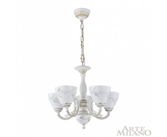 Подвесная люстра Arte Milano 343659/5 WT+G, изображение 4