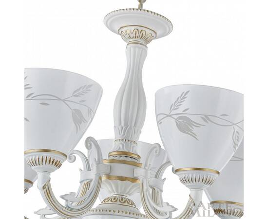 Подвесная люстра Arte Milano 343659/5 WT+G, изображение 6