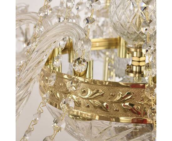Подвесная люстра Bohemia Ivele Crystal 1451/8/160/250 G, изображение 4