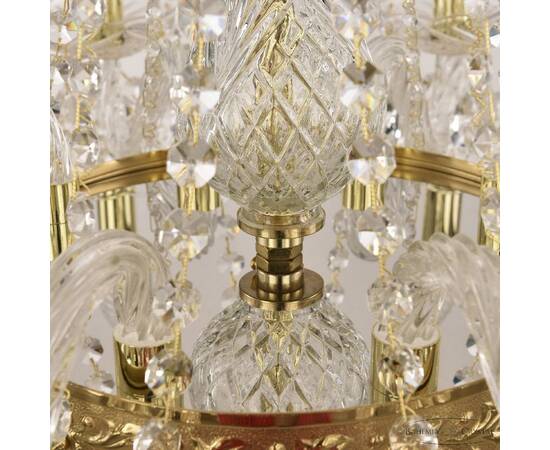 Подвесная люстра Bohemia Ivele Crystal 1451/8/160/250 G, изображение 5