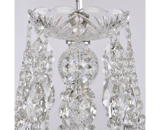 Подвесная люстра Bohemia Ivele Crystal 1451/8/160/250 Ni, изображение 5