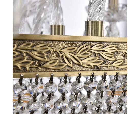 Подвесная люстра Bohemia Ivele Crystal 1452/6/195/600 FP, изображение 6