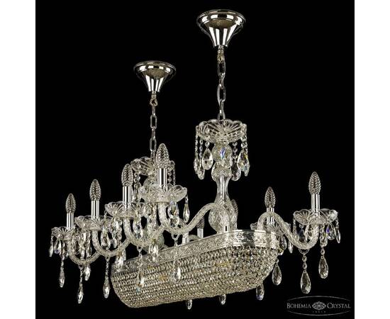 Подвесная люстра Bohemia Ivele Crystal 1452/8/195/800 Ni, изображение 2