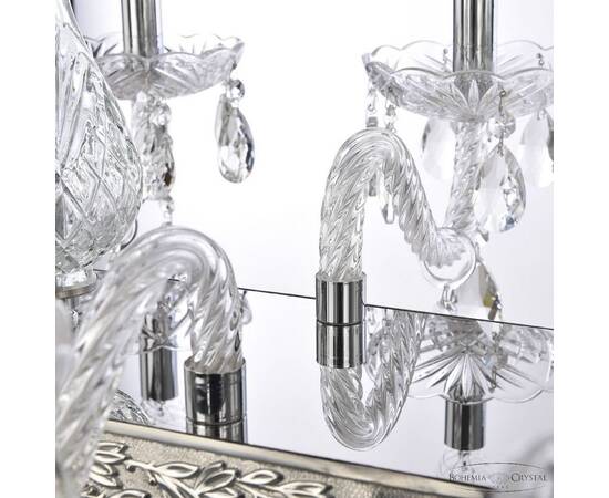 Подвесная люстра Bohemia Ivele Crystal 1452/8/195/800 Ni, изображение 4