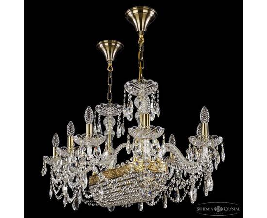 Подвесная люстра Bohemia Ivele Crystal 1453/10/195/600 FP, изображение 2