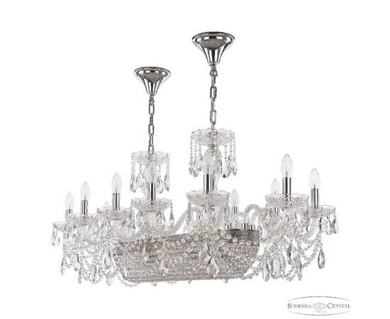 Подвесная люстра Bohemia Ivele Crystal 1453/12/195/800 Ni, изображение 2