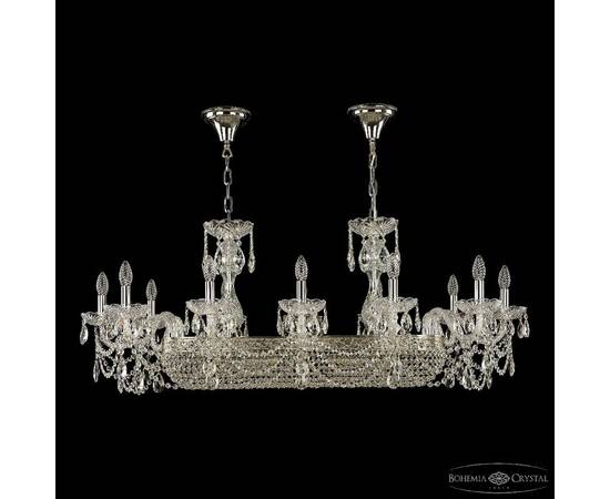 Подвесная люстра Bohemia Ivele Crystal 1453/12/195/800 Ni, изображение 3