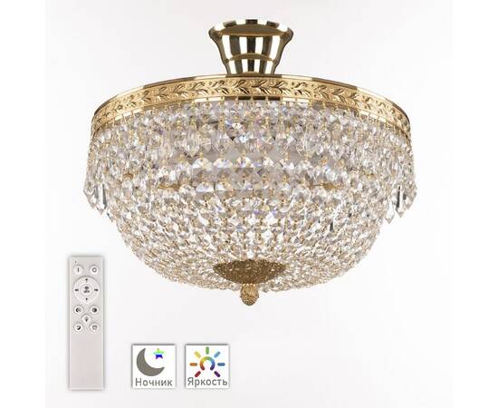 Потолочный светильник Bohemia Ivele Crystal 19011/35IV/LED-DIM G