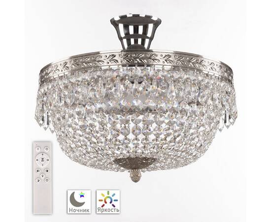 Потолочный светильник Bohemia Ivele Crystal 19011/35IV/LED-DIM Ni