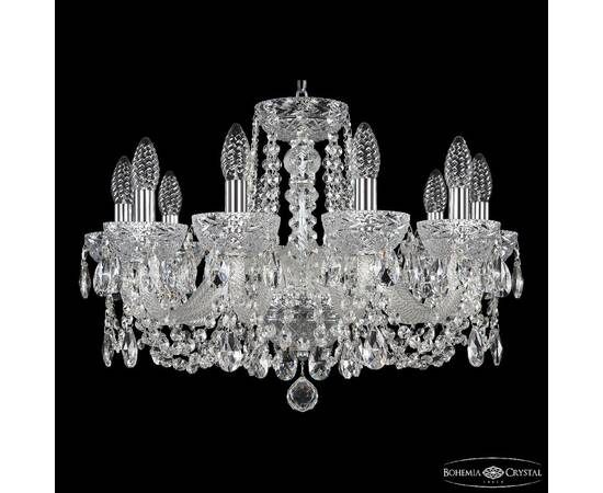 Подвесная люстра Bohemia Ivele Crystal 5402/10/195 Ni Clear/M-1F