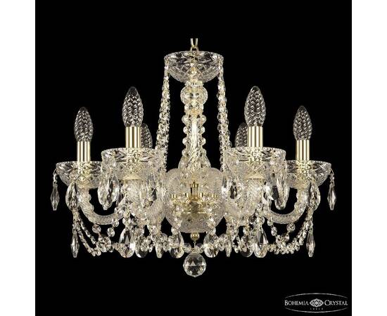 Подвесная люстра Bohemia Ivele Crystal 5402/6/165 G Clear/M-1F