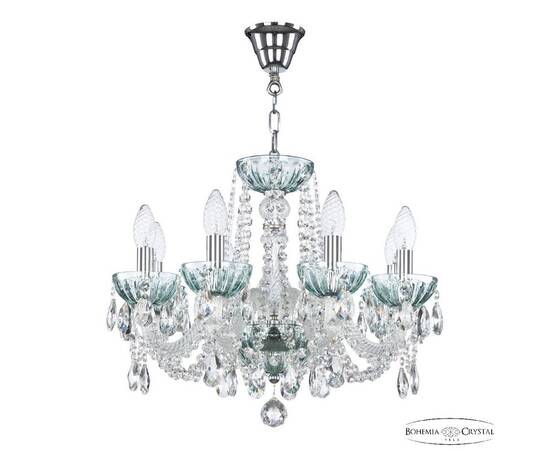 Подвесная люстра Bohemia Ivele Crystal 5402/8/165 Ni Birusa/M-1H