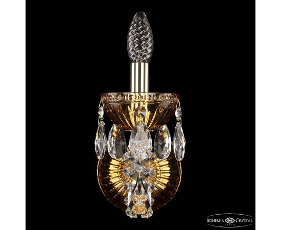 Бра Bohemia Ivele Crystal 5402B/1/141 G Amber/M-1G, изображение 4