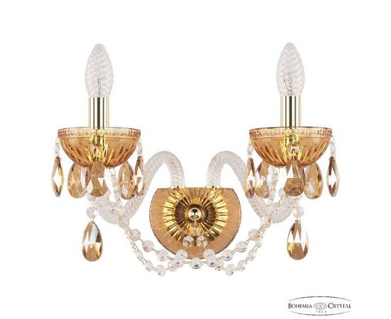 Бра Bohemia Ivele Crystal 5402B/2/165 G Amber/M-1G K721