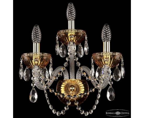 Бра Bohemia Ivele Crystal 5402B/2+1/165 G Amber/M-1G, изображение 2