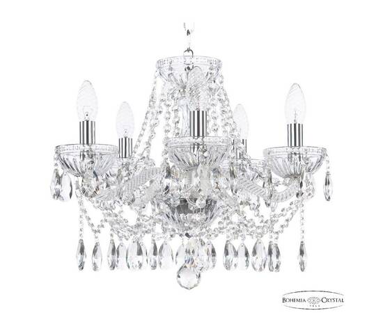 Подвесная люстра Bohemia Ivele Crystal 5413/5/141 Ni Clear/M-1G