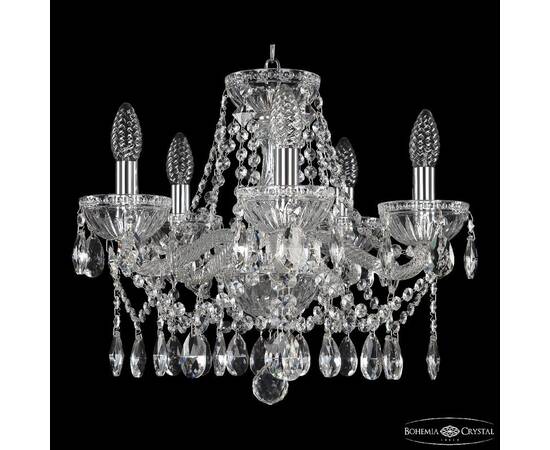 Подвесная люстра Bohemia Ivele Crystal 5413/5/141 Ni Clear/M-1G, изображение 2
