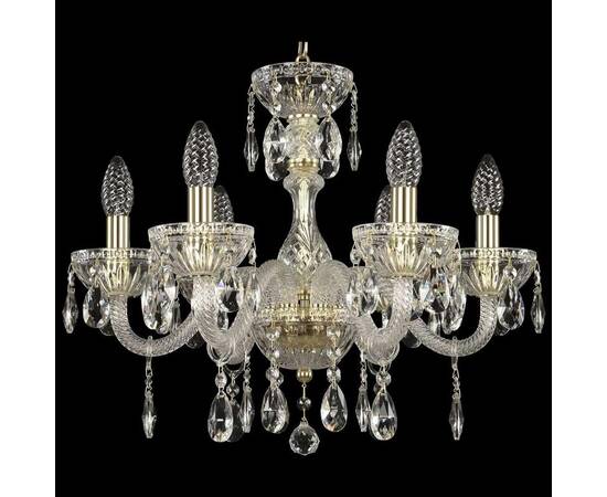Подвесная люстра Bohemia Ivele Crystal 5417/6/165 G Clear/M-1G, изображение 2